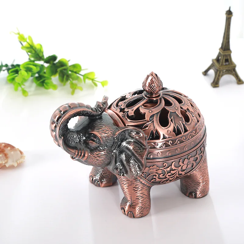 European Style Elephant Incense Burner Ornaments Nordic Home Decor Dining Table Living Room Porch Incense Burner Figurine Decor
European Style Elephant Incense Burner Ornaments Nordic Home Decor Dining Table Living Room Porch Incense Burner Figurine Decor