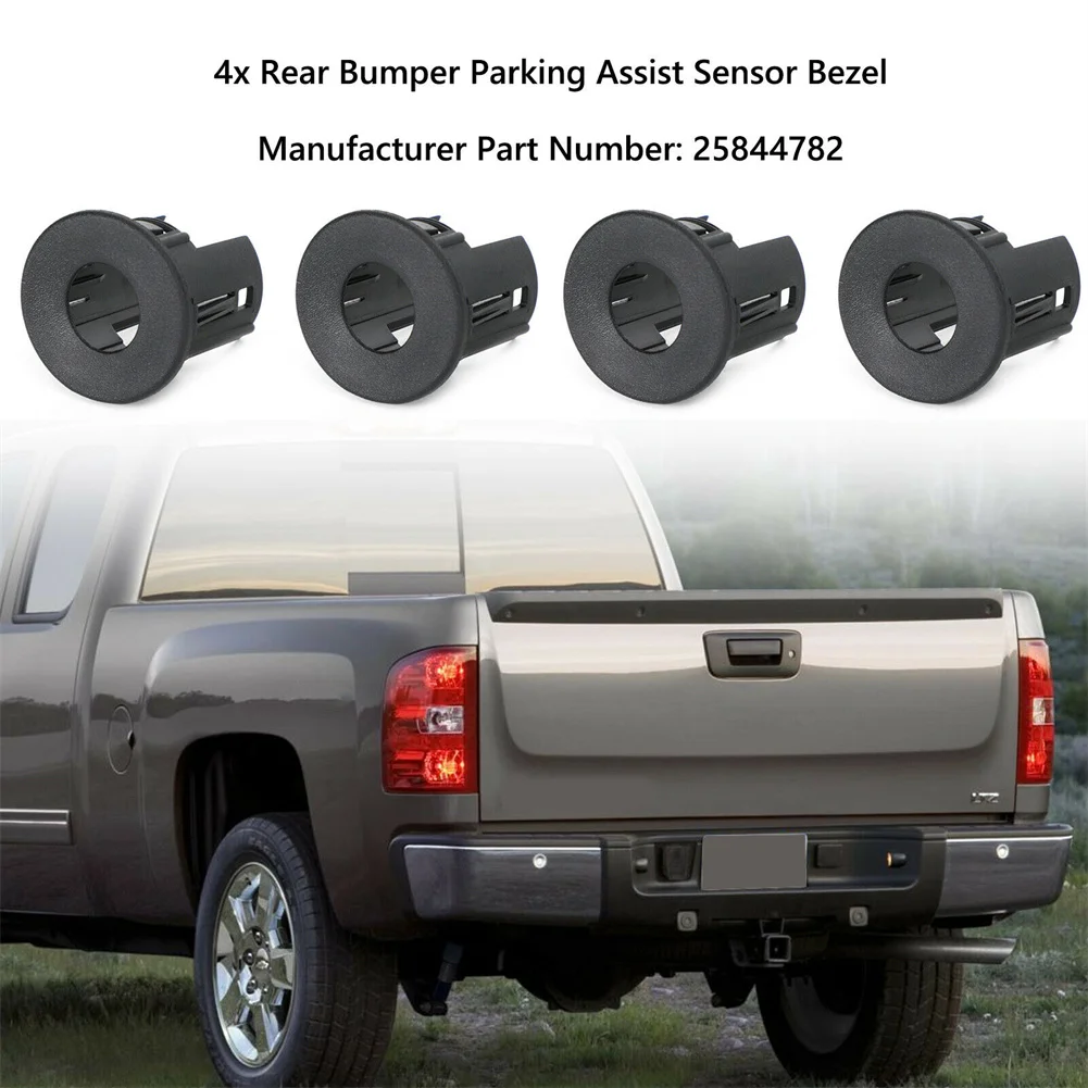 Parts Parking Assist Sensor Bezel For Silverado 1500 Housing Rear Bumper Replacement 25844782 Accessories Black
Parts Parking Assist Sensor Bezel For Silverado 1500 Housing Rear Bumper Replacement 25844782 Accessories Black