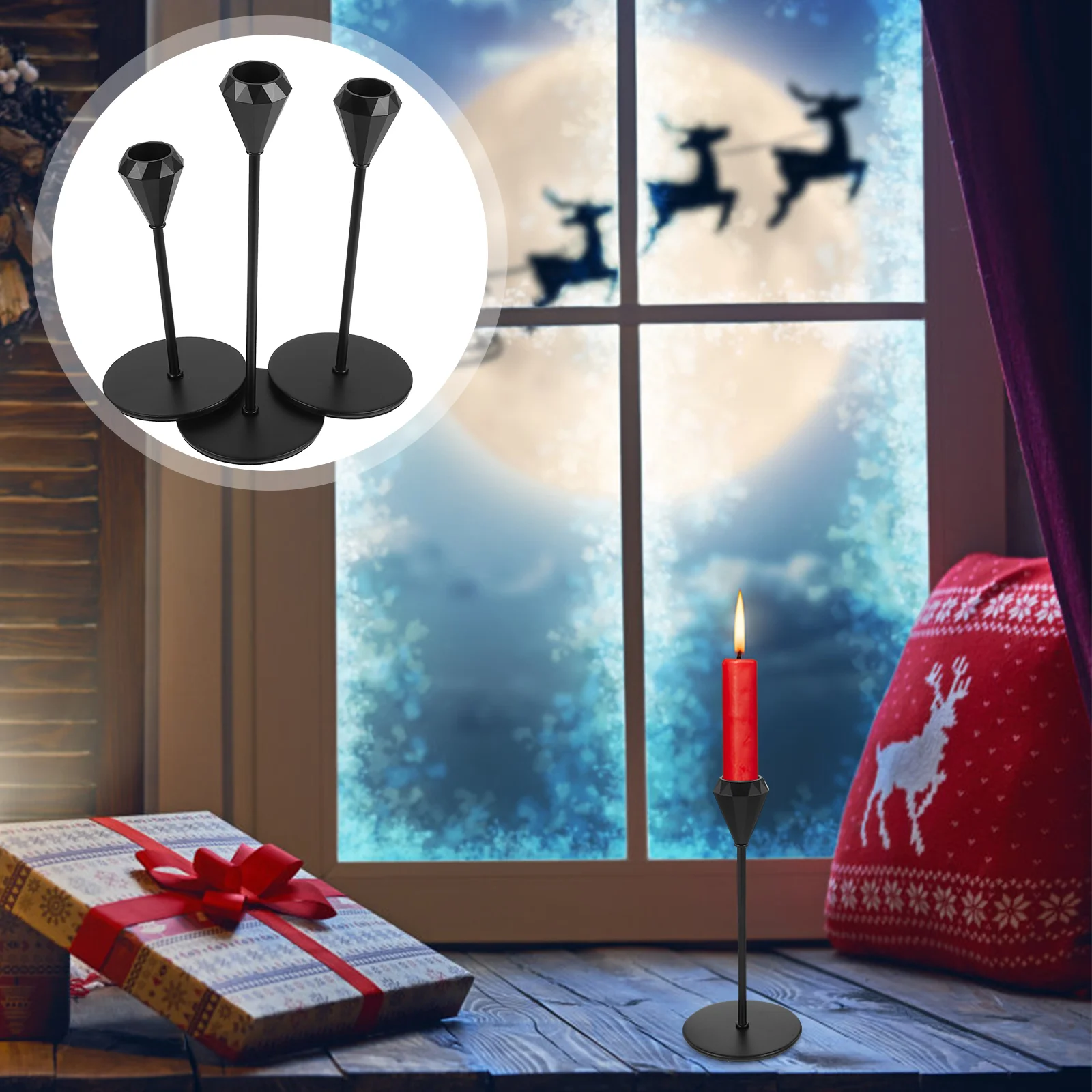 3 Pcs Home Decor Decorative Holder Household Candlestick Holders Taper Wedding Stand Iron Banquet
3 Pcs Home Decor Decorative Holder Household Candlestick Holders Taper Wedding Stand Iron Banquet