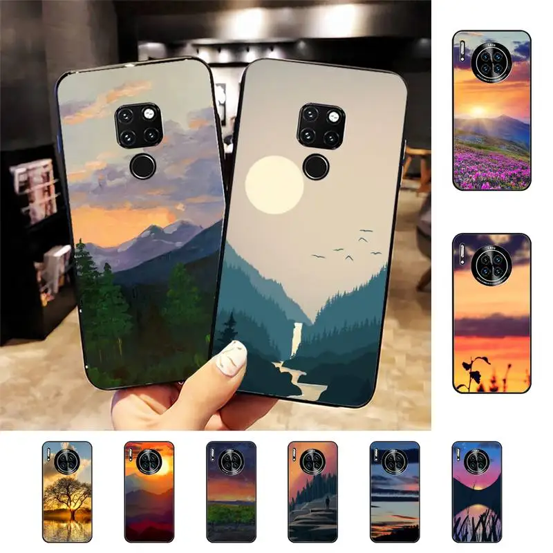 Sunset Scenery Phone Case For Huawei Nova 3I 3E mate 20lite 20Pro 10lite Luxury funda case
Sunset Scenery Phone Case For Huawei Nova 3I 3E mate 20lite 20Pro 10lite Luxury funda case