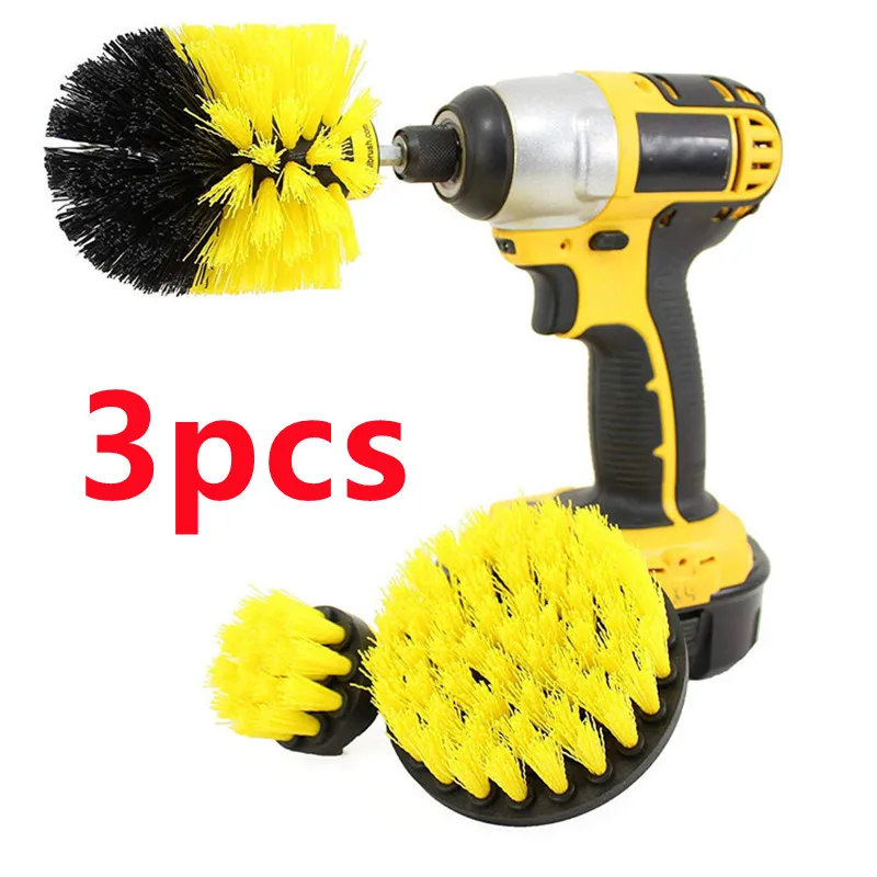 3 Pcs/Set Electric Scrubber Brush Drill Brush Kit Plastic Round Tires Car Cleaning Brushes Bathroom Kitchen Cleaning Tools
3 Pcs/Set Electric Scrubber Brush Drill Brush Kit Plastic Round Tires Car Cleaning Brushes Bathroom Kitchen Cleaning Tools
