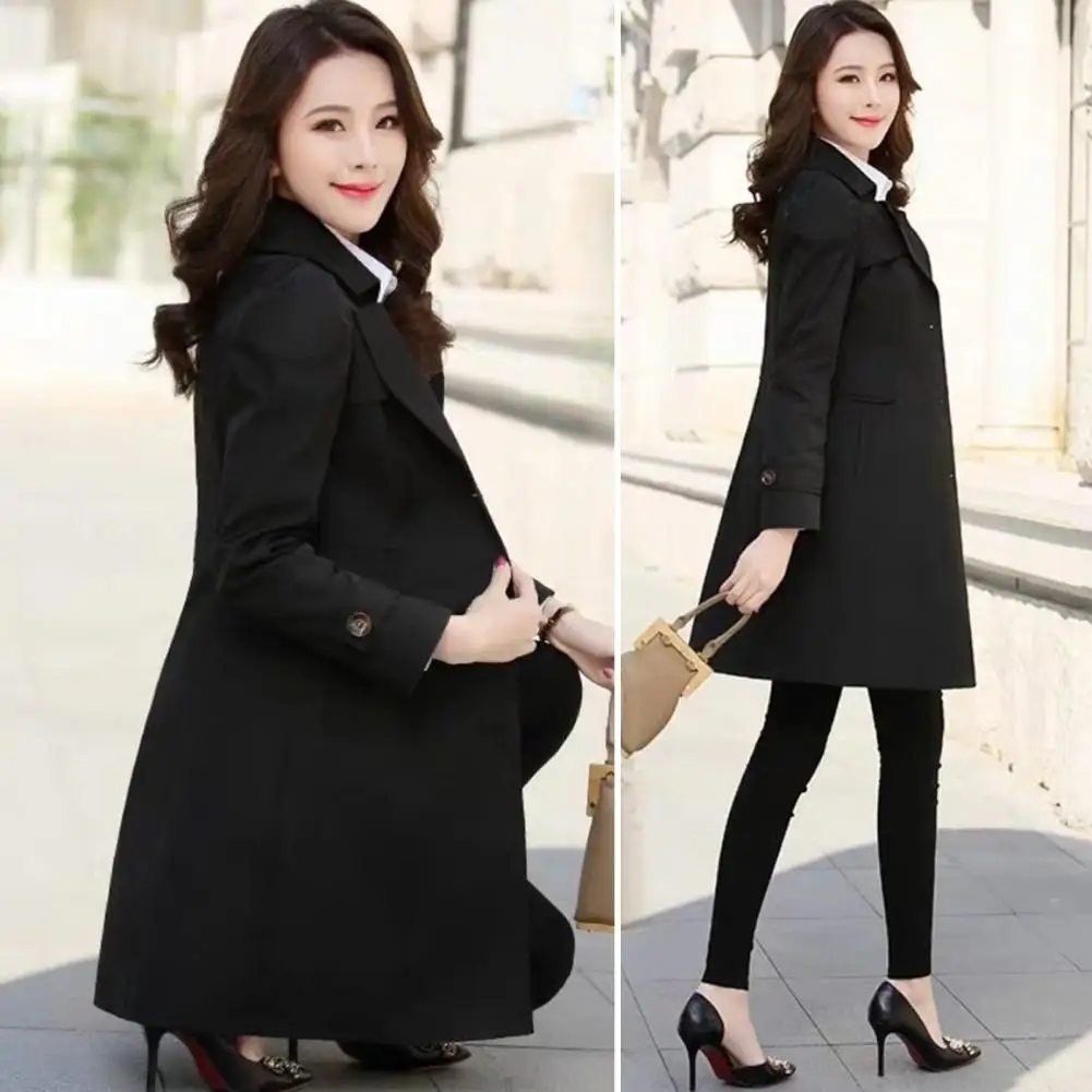 Women Spring Windbreaker Cardigan Long Sleeves Thermal Pockets Plus Size Lady Winter Coat Women Overcoat for Daily Wear
Women Spring Windbreaker Cardigan Long Sleeves Thermal Pockets Plus Size Lady Winter Coat Women Overcoat for Daily Wear
