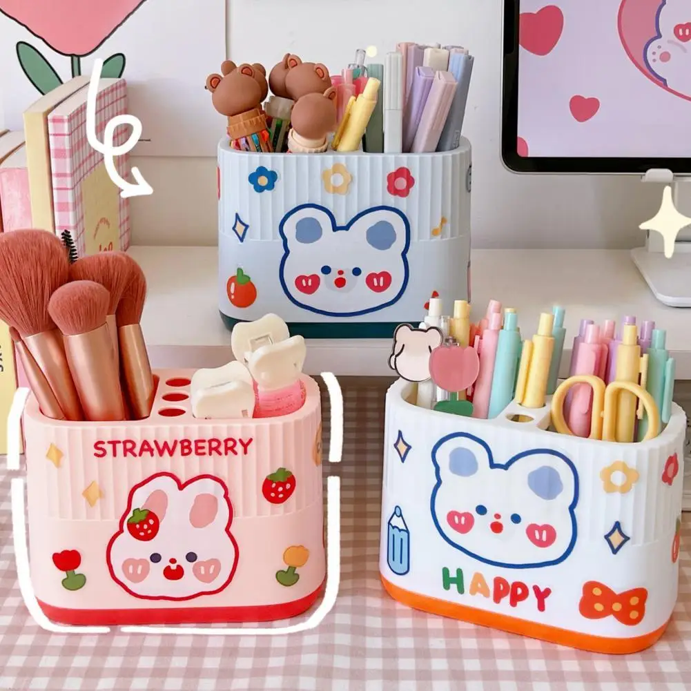 Pen Holder Large Capacity Adorable Plastic Cartoon Children School Pen Container Household Supplies
Pen Holder Large Capacity Adorable Plastic Cartoon Children School Pen Container Household Supplies