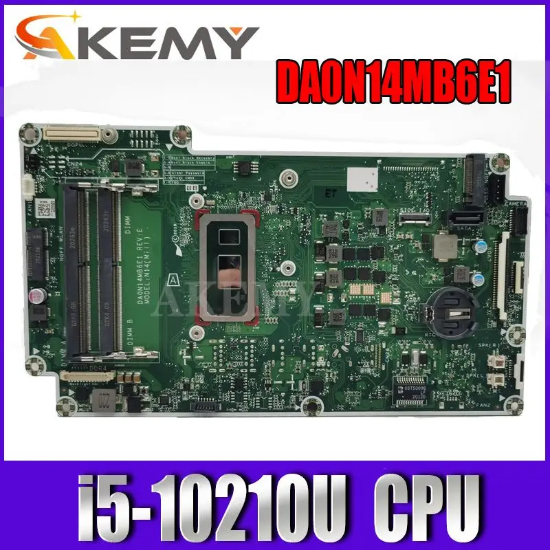 Akemy N14 mainboard For HP 200 Pro G4 22 DA0N14MB6E1 Laptop motherboard W/ i5-10210U CPU UMA DDR4 100% Tested OK
Akemy N14 mainboard For HP 200 Pro G4 22 DA0N14MB6E1 Laptop motherboard W/ i5-10210U CPU UMA DDR4 100% Tested OK