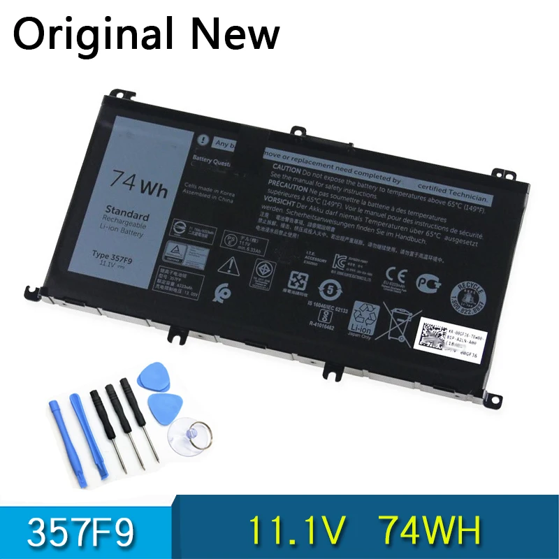 New Original Battery 357F9 For Dell Inspiron15 7559 7000 INS15PD-2548R INS15PD-1548B INS15PD-1848B INS15PD-1748B 00GFJ6
New Original Battery 357F9 For Dell Inspiron15 7559 7000 INS15PD-2548R INS15PD-1548B INS15PD-1848B INS15PD-1748B 00GFJ6