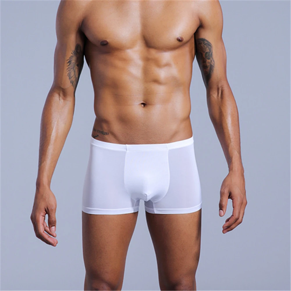 Men Breathable Boxer Briefs Shorts Soft Underwear Bulge Pouch Underpants Trunks Short U Convex Pouch Scrotum Panties Boxershorts
Men Breathable Boxer Briefs Shorts Soft Underwear Bulge Pouch Underpants Trunks Short U Convex Pouch Scrotum Panties Boxershorts