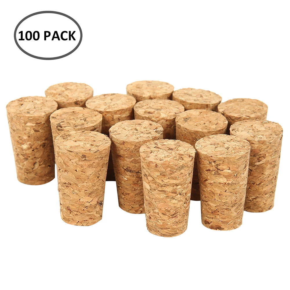 100Pcs Tapered Wine Cork Reusable Natural Wood Corks Creative Portable Sealing Wine Stopper Wine Bottle Cover for Bottles
100Pcs Tapered Wine Cork Reusable Natural Wood Corks Creative Portable Sealing Wine Stopper Wine Bottle Cover for Bottles