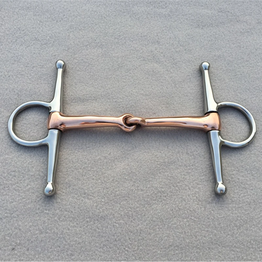 Durable Hot Sale Practical Stainless Steel Horse Bit Full Cheek Snaffle Bit Copper Mouth Horse Tack Mouth Horse Tack
Durable Hot Sale Practical Stainless Steel Horse Bit Full Cheek Snaffle Bit Copper Mouth Horse Tack Mouth Horse Tack
