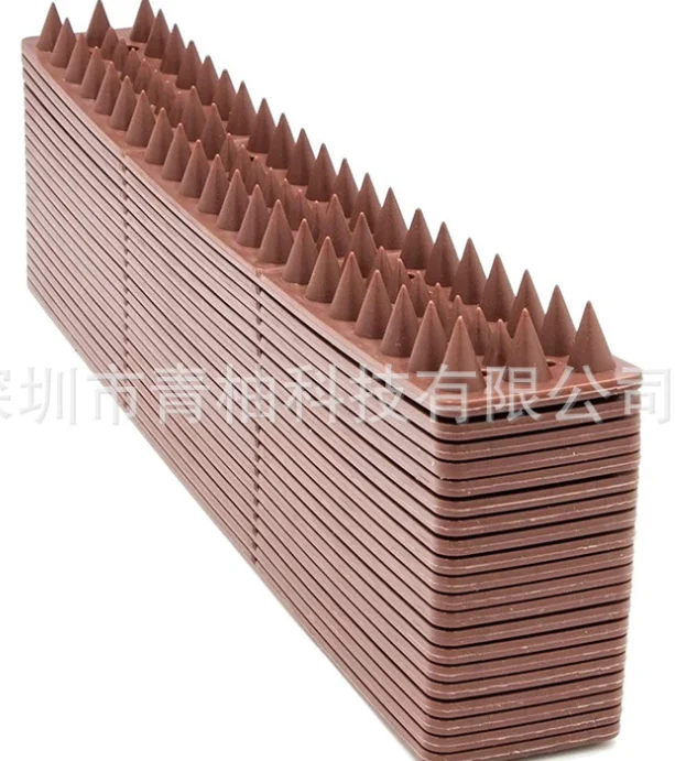 10pcs Anti Bird Spikes Bird Deterrent Spike Animals Repellent Climb Strips Spikes Garden Supplies plastic plastic plastic
10pcs Anti Bird Spikes Bird Deterrent Spike Animals Repellent Climb Strips Spikes Garden Supplies plastic plastic plastic