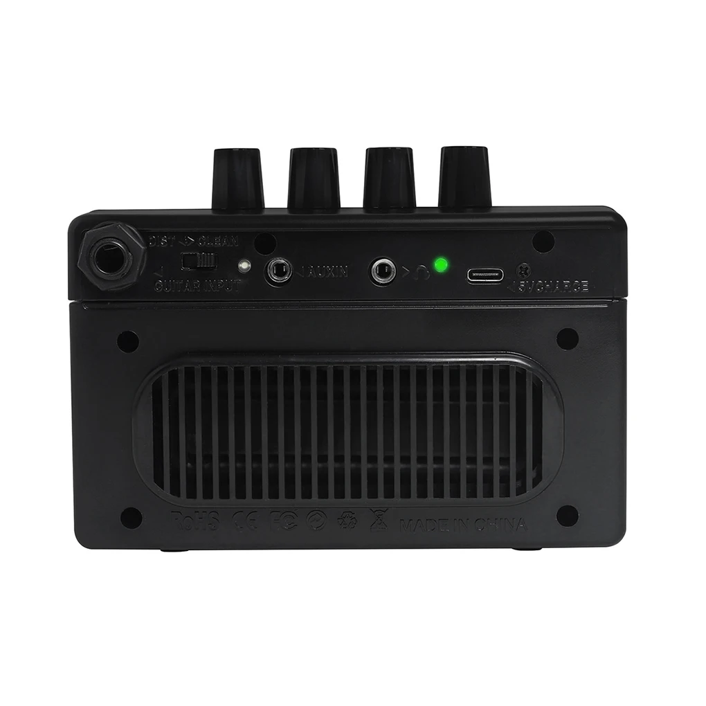 Mini Guitar Speaker Electric Amplifier Audio Cable Accs 5W Bass Processor Pedal Audio Effect Performance Practice
Mini Guitar Speaker Electric Amplifier Audio Cable Accs 5W Bass Processor Pedal Audio Effect Performance Practice
