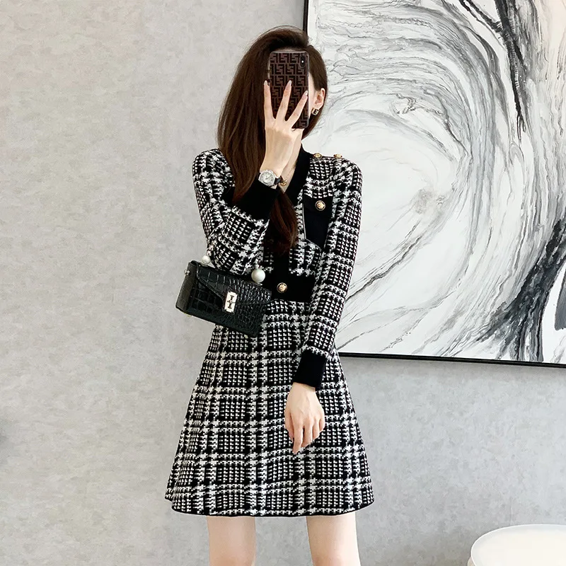 High Quality 2023 Elegant Print Joint Design Women Dress Female Evening Party Autumn Winter Crop Top Clothes Casual Y2k Robe
High Quality 2023 Elegant Print Joint Design Women Dress Female Evening Party Autumn Winter Crop Top Clothes Casual Y2k Robe