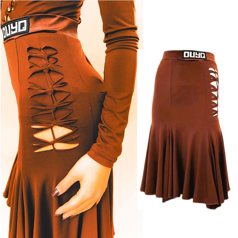 Женские юбки для латиноамериканских танцев, соблазнительная одежда для латиноамериканских тренировок, костюмы для выступлений и Танго, ...
Женские юбки для латиноамериканских танцев, соблазнительная одежда для латиноамериканских тренировок, костюмы для выступлений и Танго, ...