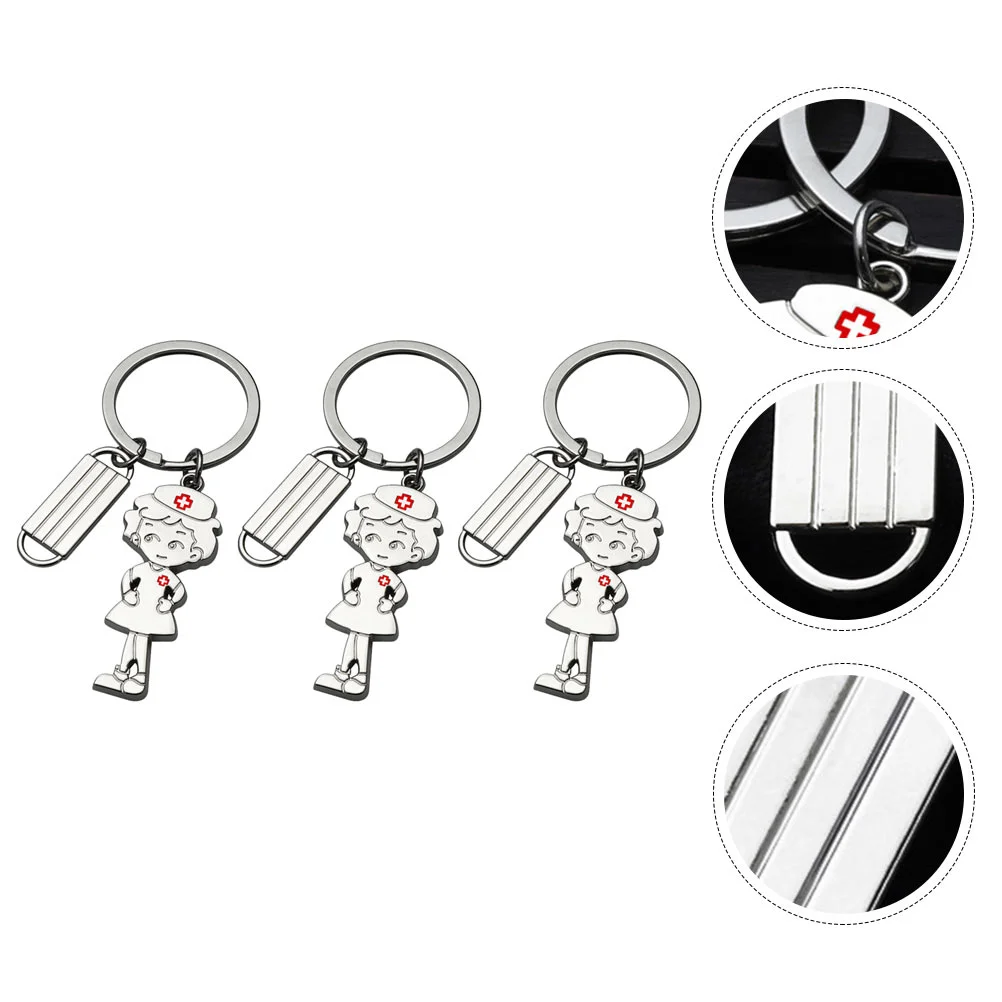 3pcs Themed Design Keychains Key Holder Shaped Souvenir Pendant Metal Key Rings Craft Ornaments
3pcs Themed Design Keychains Key Holder Shaped Souvenir Pendant Metal Key Rings Craft Ornaments