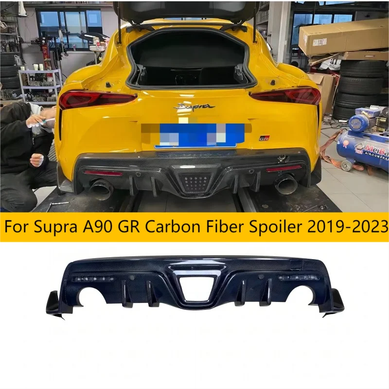 Carbon Fiber OME Style Rear Diffuser For Toyota Supra GR A90 A91 MK5 Upgrade Rear Bumper Splitter Lip Diffuser Cover Trim
Carbon Fiber OME Style Rear Diffuser For Toyota Supra GR A90 A91 MK5 Upgrade Rear Bumper Splitter Lip Diffuser Cover Trim
