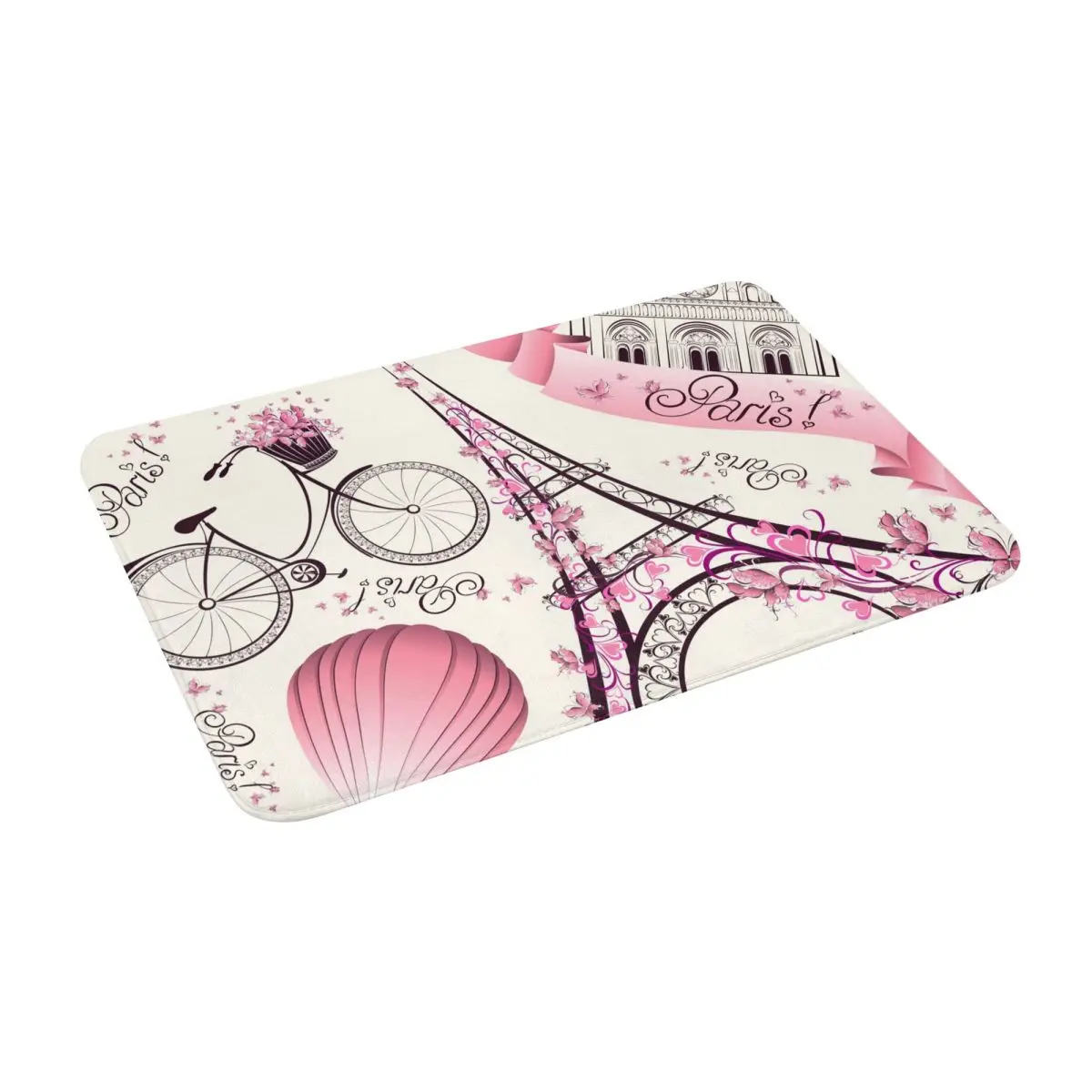 Eiffel Tower In Paris 24" X 16" Non Slip Absorbent Memory Foam Bath Mat for Home Decor/Kitchen/Entry/Indoor/Outdoor/Living Room
Eiffel Tower In Paris 24" X 16" Non Slip Absorbent Memory Foam Bath Mat for Home Decor/Kitchen/Entry/Indoor/Outdoor/Living Room