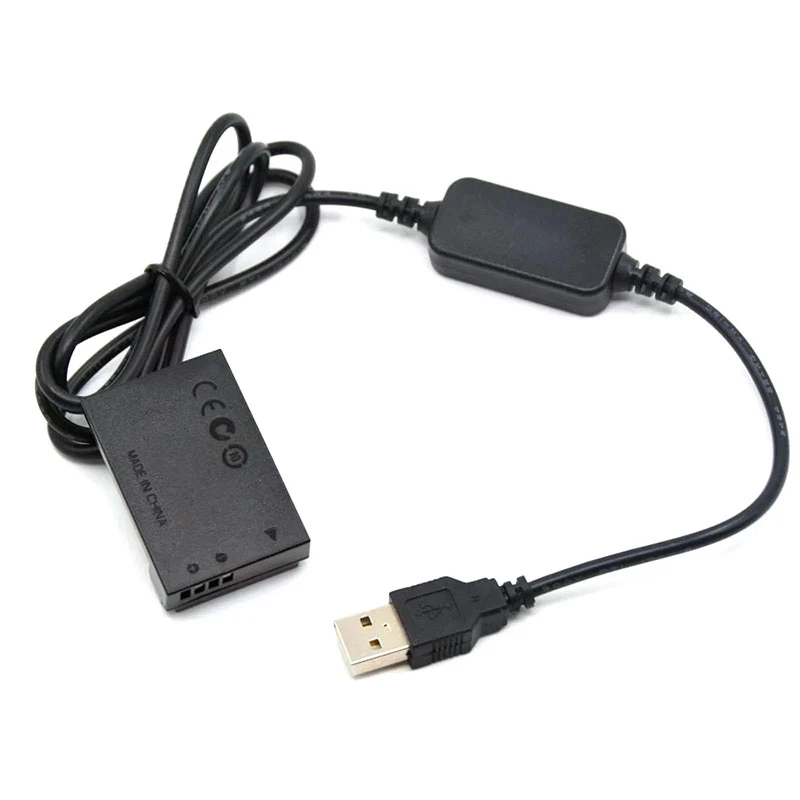 LP-E12 Dummy Battery DR-E15 DC Coupler+5V USB Power Cable For Canon EOS-100D Kiss x7 EOS 100D Rebel SL1 SX70HS Camera
LP-E12 Dummy Battery DR-E15 DC Coupler+5V USB Power Cable For Canon EOS-100D Kiss x7 EOS 100D Rebel SL1 SX70HS Camera