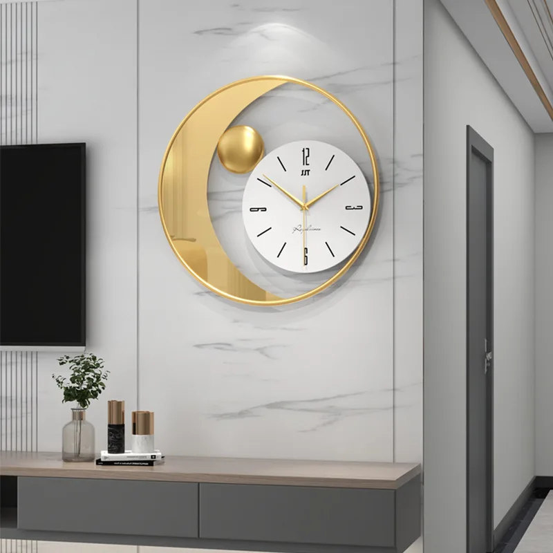 Clock Hanging Wall Simple Light Luxury Household Decoration Clock Modern Living Room Creative Fashion Restaurant Wall Watch
Clock Hanging Wall Simple Light Luxury Household Decoration Clock Modern Living Room Creative Fashion Restaurant Wall Watch