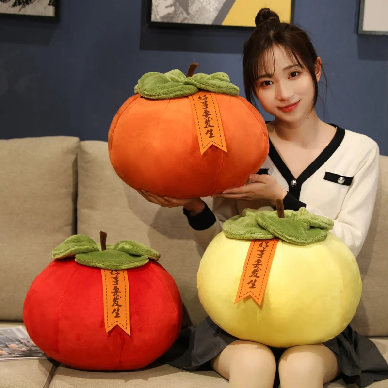 25-35cm New Popular Cute Persimmon Pillow Plush Toy Soft Stuffed Cartoon Doll Cushion For Girl Kid Nice Birthday Gift Home Decor
25-35cm New Popular Cute Persimmon Pillow Plush Toy Soft Stuffed Cartoon Doll Cushion For Girl Kid Nice Birthday Gift Home Decor
