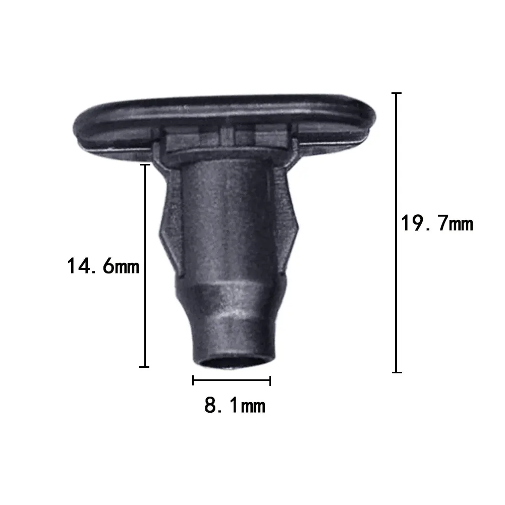 High Quality Left/Right Rocker Panel Molding Clips Auto Accessories Black Plastic Retainer Clamps 10 Clips/set
High Quality Left/Right Rocker Panel Molding Clips Auto Accessories Black Plastic Retainer Clamps 10 Clips/set