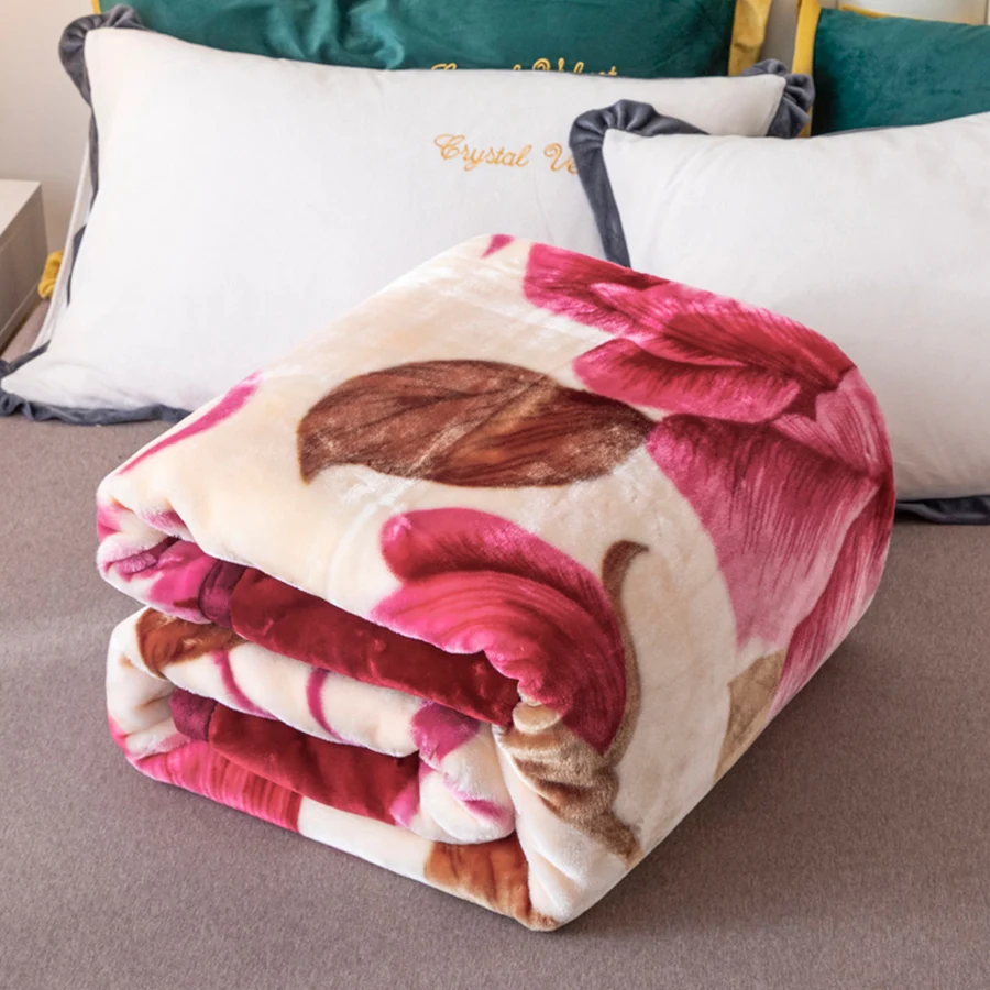 Raschel Fluffy Blanket Double Thickened Adult and Child Bedding Deluxe Blanket Queen-size 200 x 230 cm soft warm winter sheets
Raschel Fluffy Blanket Double Thickened Adult and Child Bedding Deluxe Blanket Queen-size 200 x 230 cm soft warm winter sheets
