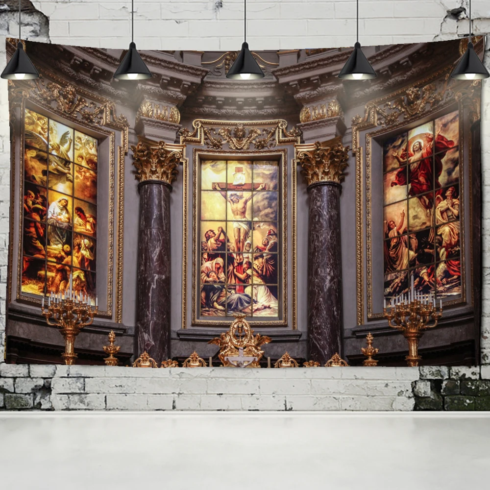 Vienna Christian Church Jesus Tapestry Home Decor Wall Art Mural Drop Wall Cloth Christ Wall Tapestries Church Decoration
Vienna Christian Church Jesus Tapestry Home Decor Wall Art Mural Drop Wall Cloth Christ Wall Tapestries Church Decoration