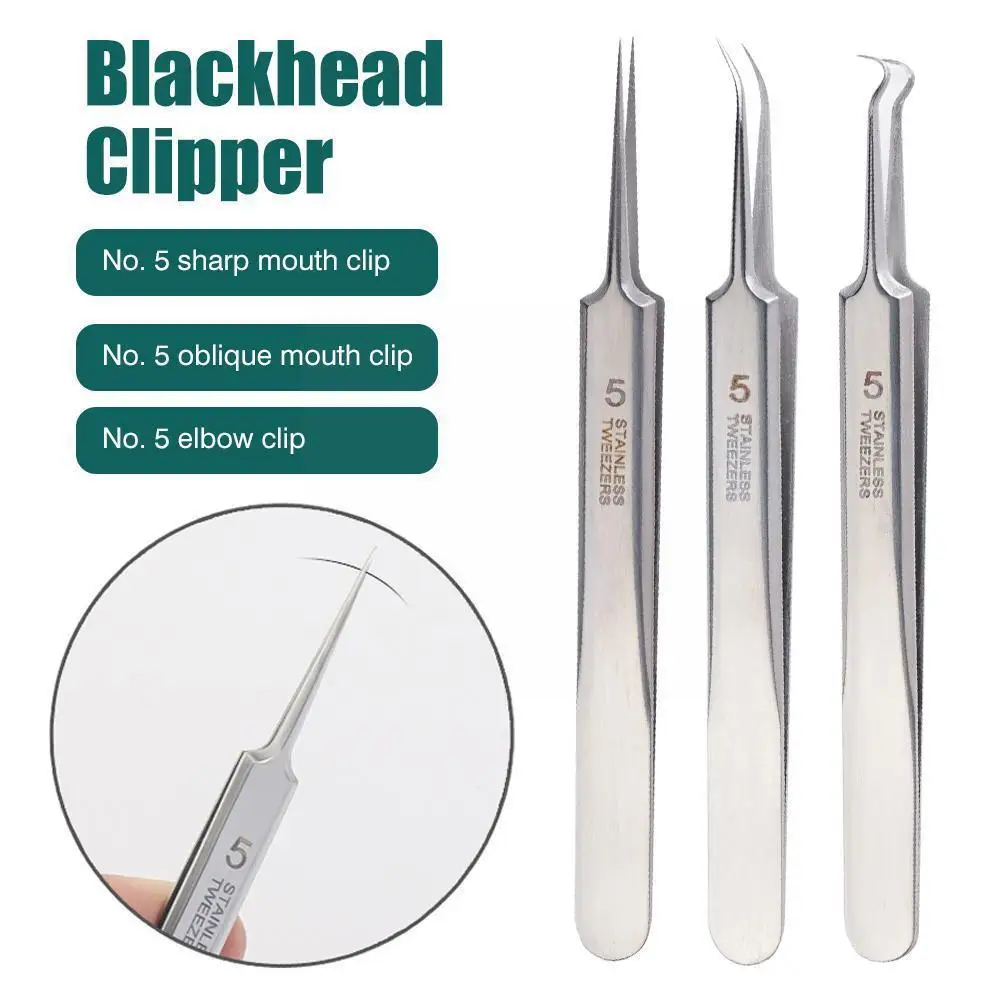 New Ultra-fine No. 5 Cell Pimples Blackhead Clip Tweezers & Scraping Closing Special Salon Acne Artifact Needle Beauty Tool S6T3
New Ultra-fine No. 5 Cell Pimples Blackhead Clip Tweezers & Scraping Closing Special Salon Acne Artifact Needle Beauty Tool S6T3
