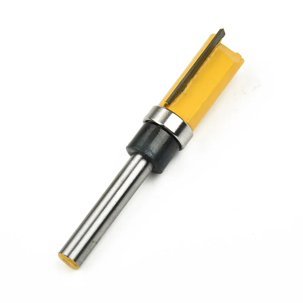 Hardwood Milling Cutter Woodworking 1/4(6.35mm) Shank Top Bearing Flush Alloy Blade Carbon Steel Handle Drill Bits
Hardwood Milling Cutter Woodworking 1/4(6.35mm) Shank Top Bearing Flush Alloy Blade Carbon Steel Handle Drill Bits