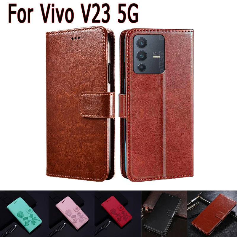 V2130 Leather Phone Cover For Vivo V23 5G Case Magnetic Card Flip Wallet Protective Etui Book For Vivo V 23 Case Coque Capa Bag
V2130 Leather Phone Cover For Vivo V23 5G Case Magnetic Card Flip Wallet Protective Etui Book For Vivo V 23 Case Coque Capa Bag