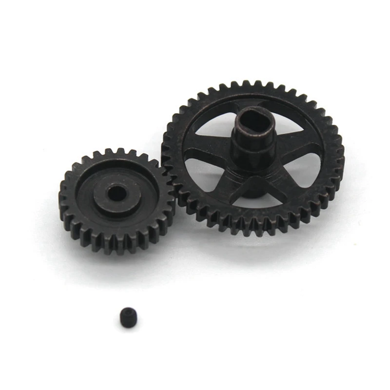 Steel 44T Reduction Gear And 27T Motor Gear For Wltoys 144001 144002 144010 124016 124017 124018 124019 RC Car Parts
Steel 44T Reduction Gear And 27T Motor Gear For Wltoys 144001 144002 144010 124016 124017 124018 124019 RC Car Parts