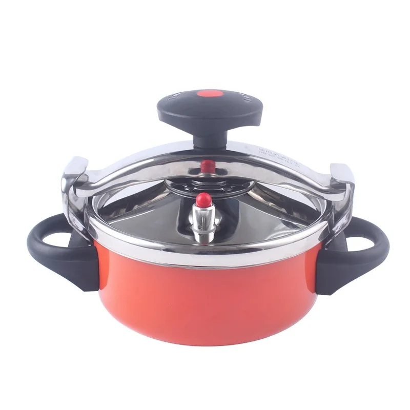 Dual-Use Gas Induction Pressure Cooker Soup Cooker Universal Pot Stainless Steel Mini Pressure Cooker Safe And Easy To Clean
Dual-Use Gas Induction Pressure Cooker Soup Cooker Universal Pot Stainless Steel Mini Pressure Cooker Safe And Easy To Clean