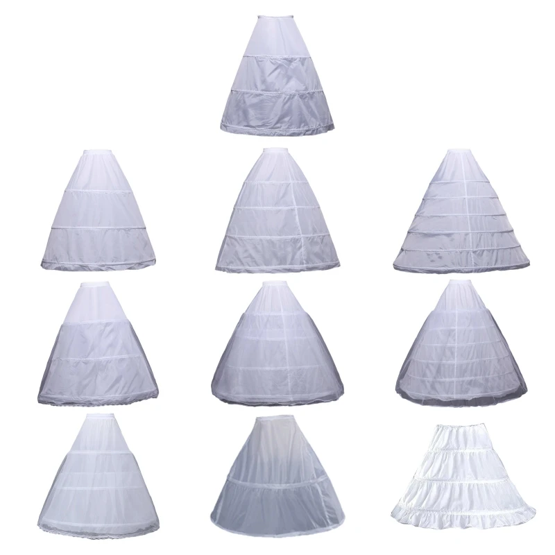 Нижняя юбка Crinoline, Нижняя юбка до пола, длина до колена для женщин и девушек, свадебное платье, винтажное бальное платье, белая юбка-обруч
Нижняя юбка Crinoline, Нижняя юбка до пола, длина до колена для женщин и девушек, свадебное платье, винтажное бальное платье, белая юбка-обруч