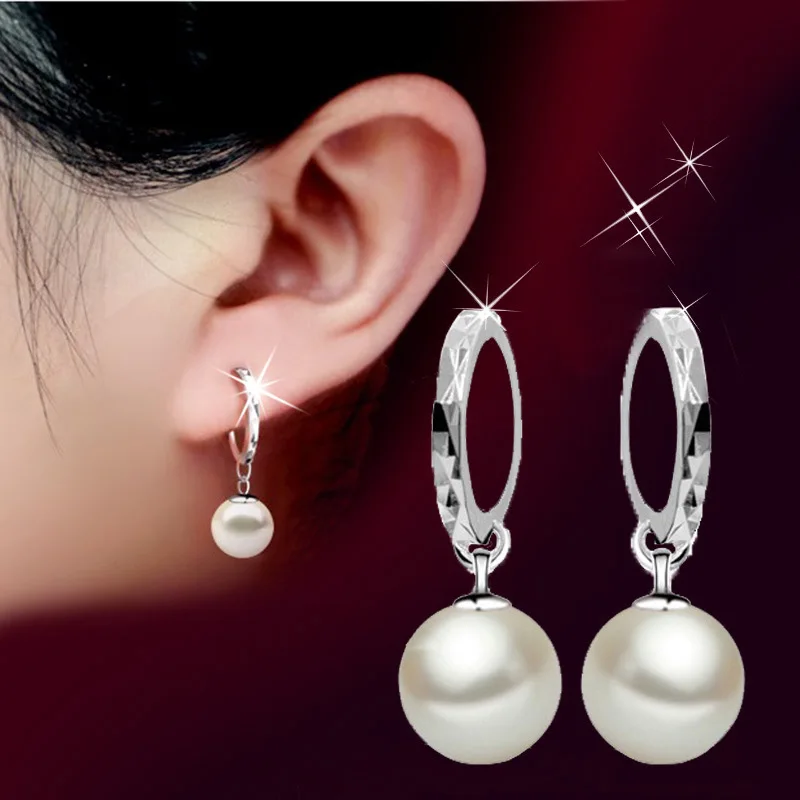 Genuine 925 Sterling Silver Origin Pearl Gemstone Earring for Women Bohemia Round Freshwater Pearl Jewelry Stud Earrings Females
Genuine 925 Sterling Silver Origin Pearl Gemstone Earring for Women Bohemia Round Freshwater Pearl Jewelry Stud Earrings Females