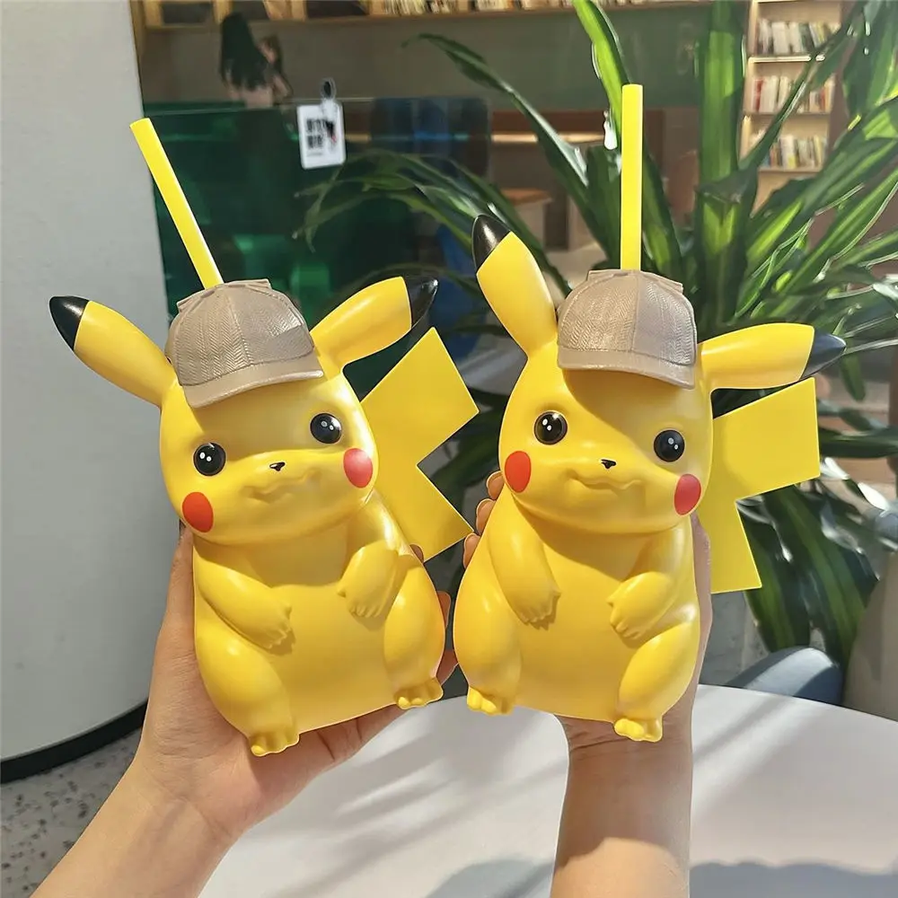 New Detective Pikachu Water Cup Movie Anime Peripheral Straw Cup Children's Cute Student Water Cup Best Birthday Gift
New Detective Pikachu Water Cup Movie Anime Peripheral Straw Cup Children's Cute Student Water Cup Best Birthday Gift