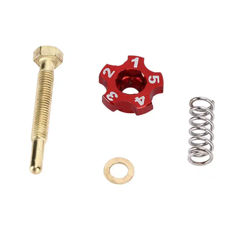 Fuel Mixture Screw Motorcycle Carburetor Air Carburetor Fuel Mixture Idle Speed Adjuster Screw for Keihin PWK 21‑34mm
Fuel Mixture Screw Motorcycle Carburetor Air Carburetor Fuel Mixture Idle Speed Adjuster Screw for Keihin PWK 21‑34mm