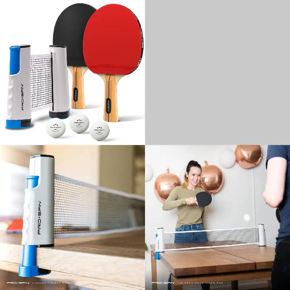 All-in-One Fabulous Portable High-Performance Games Retractable Net Ping Pong Set, 2-Player for Indoor & Outdoor Play Fun
All-in-One Fabulous Portable High-Performance Games Retractable Net Ping Pong Set, 2-Player for Indoor & Outdoor Play Fun