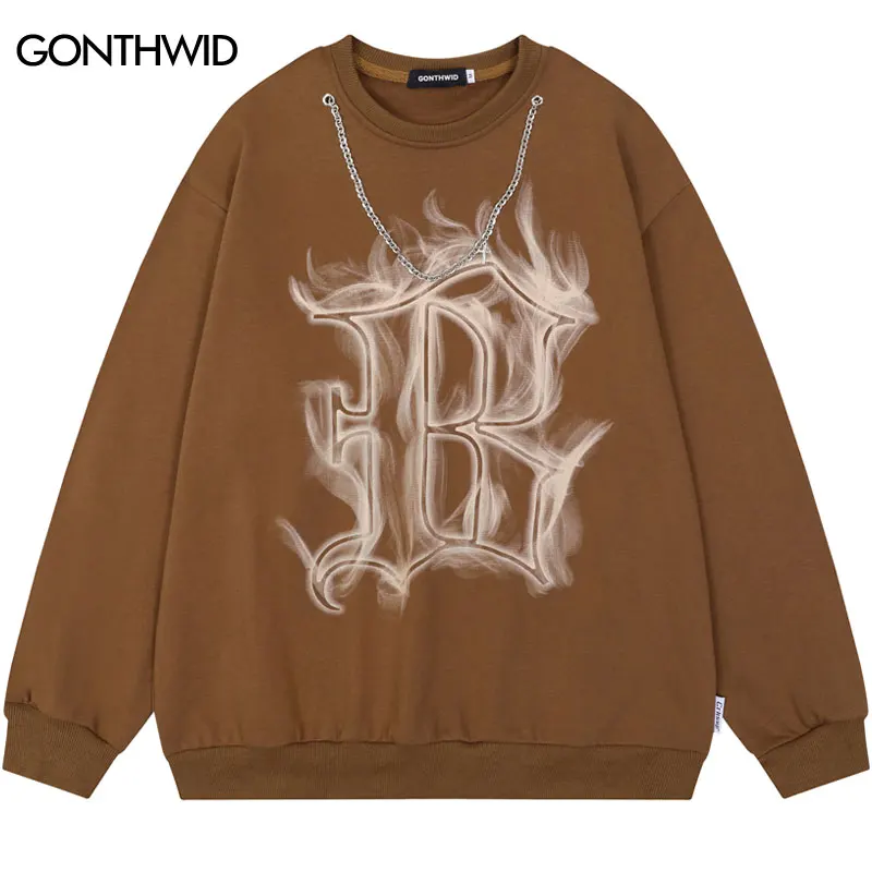 Men Hoodie Sweatshirt Streetwear Hip Hop Flame Letter B Print Crewneck Pullover 2022 Harajuku Casual Cotton Loose Sweatshirts
Men Hoodie Sweatshirt Streetwear Hip Hop Flame Letter B Print Crewneck Pullover 2022 Harajuku Casual Cotton Loose Sweatshirts