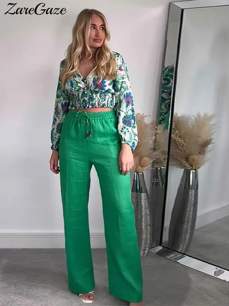 Женская винтажная Блузка с V-образным вырезом и цветочным принтом, 2023
Женская винтажная Блузка с V-образным вырезом и цветочным принтом, 2023