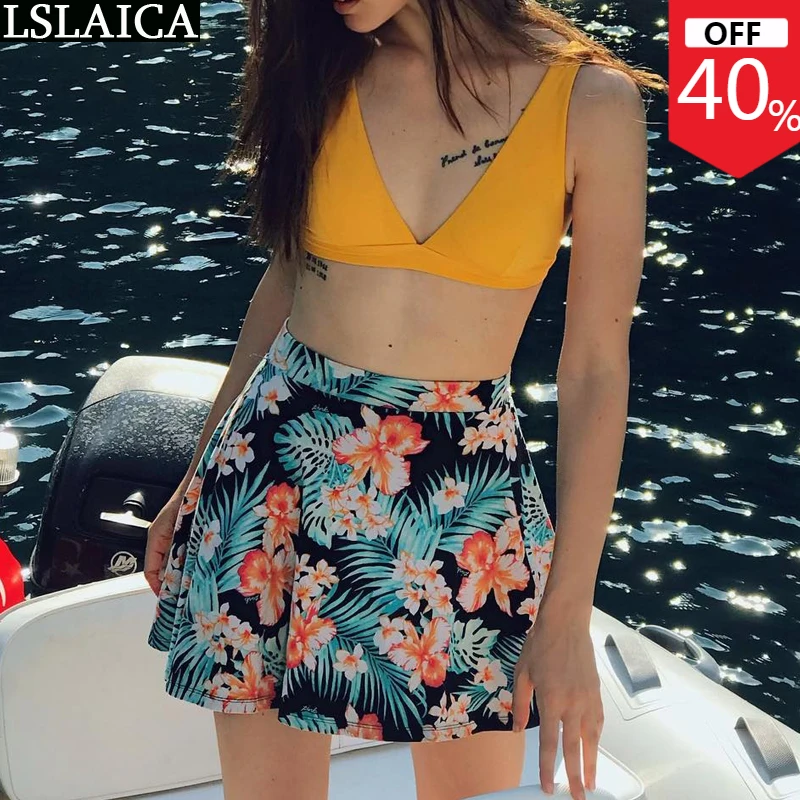 Skirt Sets Outfit Summer Women Turb Top&elastic Waist Floral Skirts Sexy Fashion Beach Holiday Swimming Ensemble Femme 2 Pièces
Skirt Sets Outfit Summer Women Turb Top&elastic Waist Floral Skirts Sexy Fashion Beach Holiday Swimming Ensemble Femme 2 Pièces