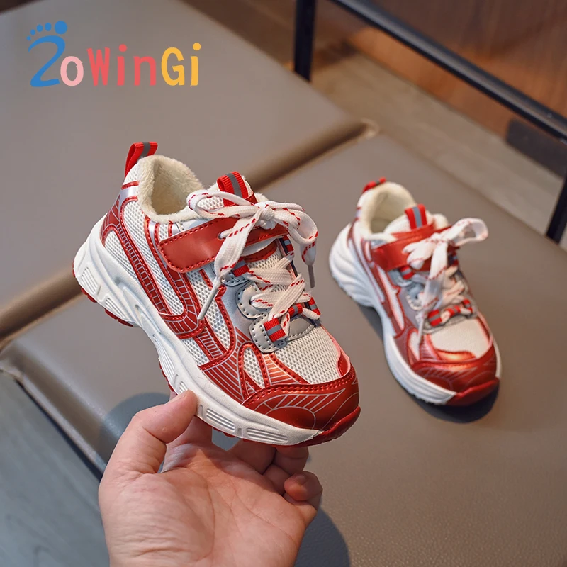 

Size 26-36 Dad Sneakers Good-looking Girls Casual Shoes Hoop & Loop Girl Child Shoe Breathable tenis infantil sapato infantil