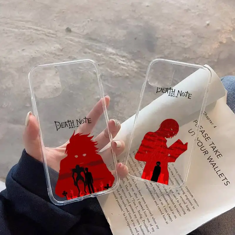death note japan anime Phone Case Transparent soft For iphone 11 13 12 14 x xs xr pro max mini plus
death note japan anime Phone Case Transparent soft For iphone 11 13 12 14 x xs xr pro max mini plus
