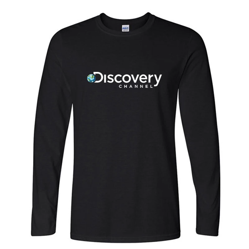 Discovery CHANNEL Long Sleeve T Shirt Men T-shirt Cotton Mans Tshirt Cotton Casual Funny T-Shirts New Summer Clothing
Discovery CHANNEL Long Sleeve T Shirt Men T-shirt Cotton Mans Tshirt Cotton Casual Funny T-Shirts New Summer Clothing