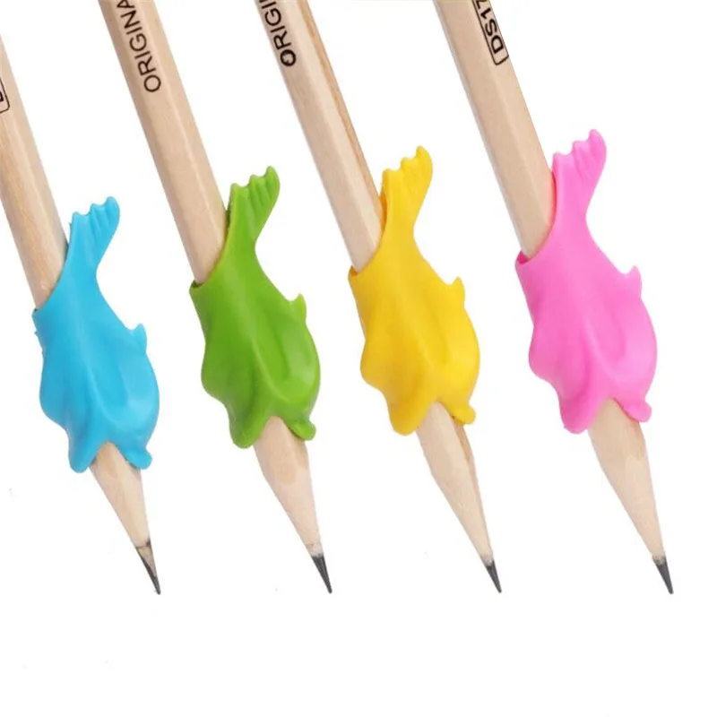 Stationery Pen holder 10Pcs Topper Color Silicone Material Pencil Holder Kids Learning Writing Correction Supplies
Stationery Pen holder 10Pcs Topper Color Silicone Material Pencil Holder Kids Learning Writing Correction Supplies