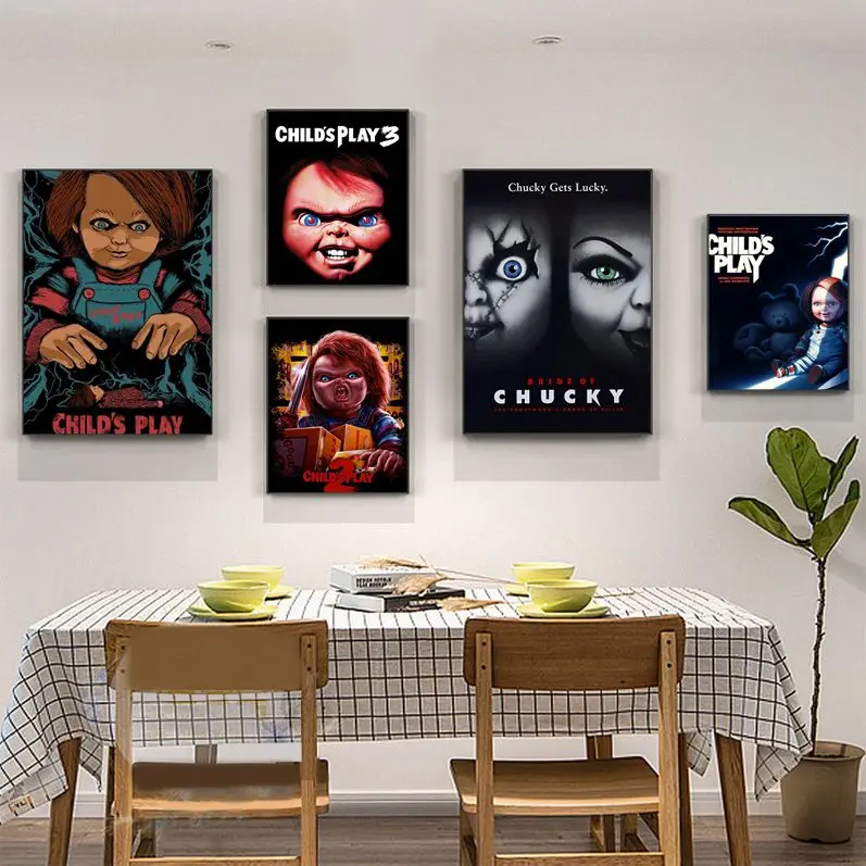 Classic Chucky Horror Movie Movie Sticky Posters Vintage Room Home Bar Cafe Decor Nordic Home Decor
Classic Chucky Horror Movie Movie Sticky Posters Vintage Room Home Bar Cafe Decor Nordic Home Decor