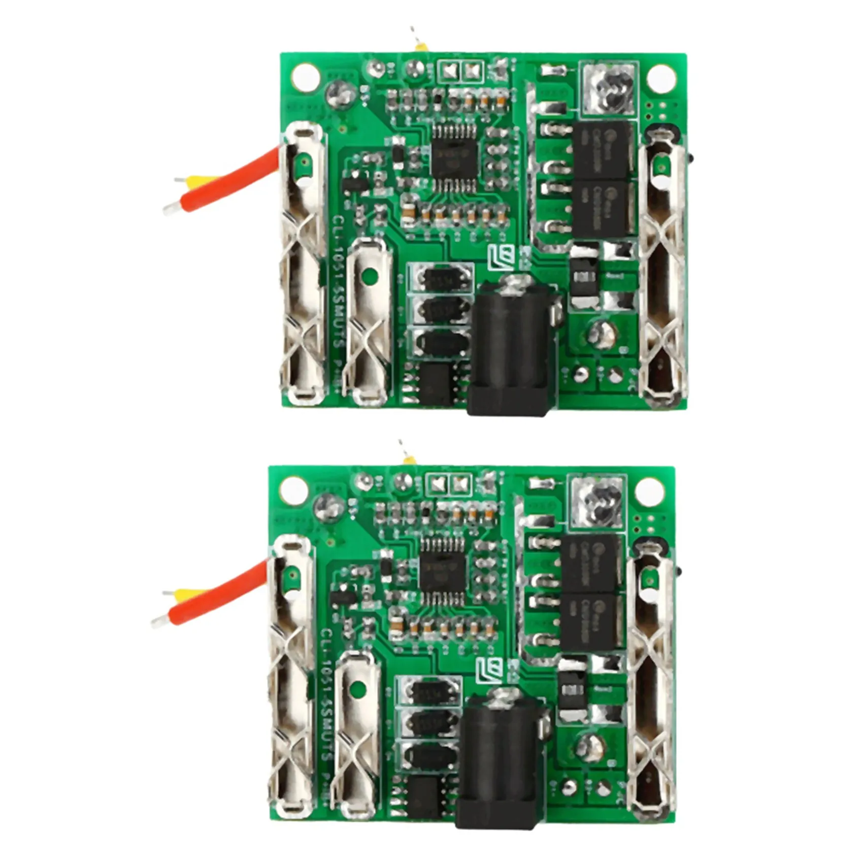 2X 5S 18/21V 20A Battery Charging Protection Board Lithium Battery Protection Circuit Board BMS Module for Power Tools 1
2X 5S 18/21V 20A Battery Charging Protection Board Lithium Battery Protection Circuit Board BMS Module for Power Tools 1
