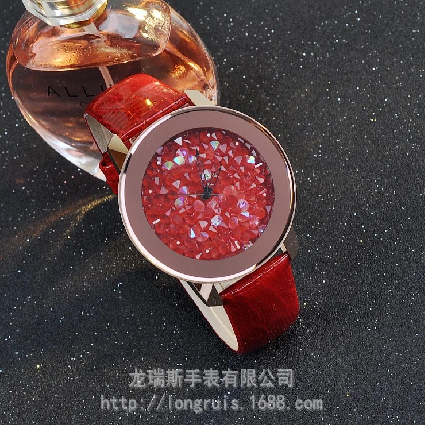 Fashion Guou Top Brand Genuine Leather Strap Women Watch Full Crystal Dress Watches Ladies Diamond Rhinestone Quartz With Logo
Fashion Guou Top Brand Genuine Leather Strap Women Watch Full Crystal Dress Watches Ladies Diamond Rhinestone Quartz With Logo