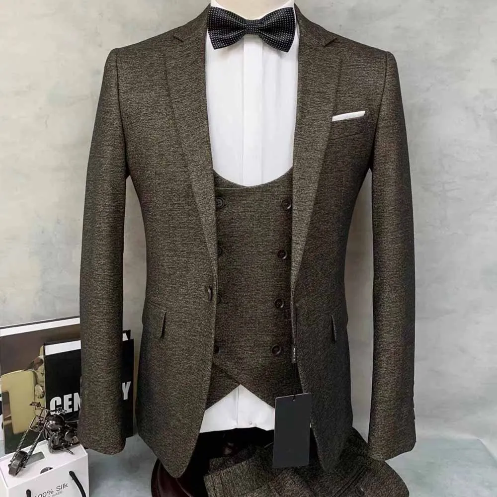 Men’s High Quality Business Blazers Wedding Groom’s Dress Pants Suits Man Tuxedos Male Long Sleeve Elegant Blazer Suits
Men’s High Quality Business Blazers Wedding Groom’s Dress Pants Suits Man Tuxedos Male Long Sleeve Elegant Blazer Suits
