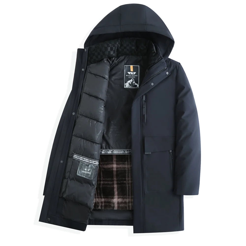 Hooded Jacket Men Casual Removable inner lining Mens Jackets New Autumn Winter Fashion Jackets Male Outwear Streetwear
Hooded Jacket Men Casual Removable inner lining Mens Jackets New Autumn Winter Fashion Jackets Male Outwear Streetwear