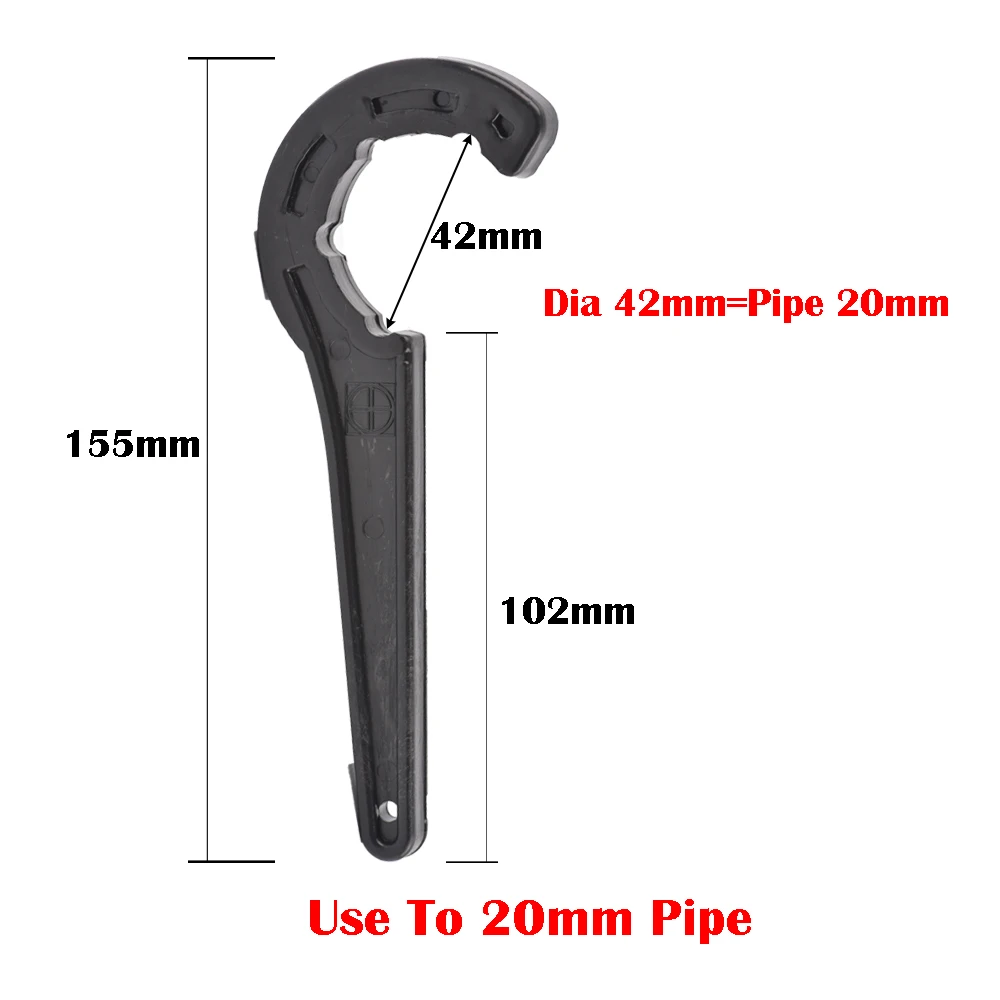 1pcs 20/25/32/40/50mm/63mm PE Pipe Quick Connect Fittings PVC PE Pipe Valve Lock Nut Wrench Irrigation Tubing Repair Tools
1pcs 20/25/32/40/50mm/63mm PE Pipe Quick Connect Fittings PVC PE Pipe Valve Lock Nut Wrench Irrigation Tubing Repair Tools