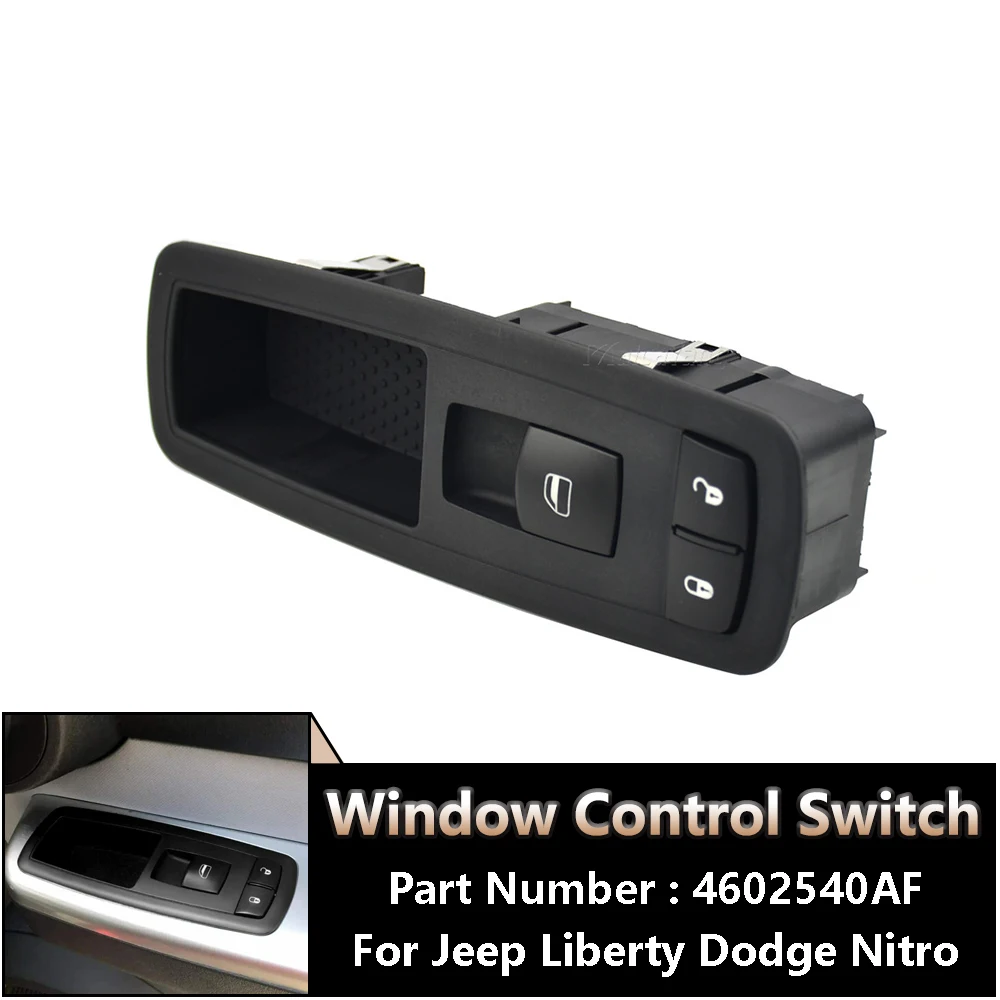Power Window Regulator Switch For Dodge Grand Caravan Journey Nitro Jeep Liberty Chrysler Town & Country 4602540AF 4602540AB
Power Window Regulator Switch For Dodge Grand Caravan Journey Nitro Jeep Liberty Chrysler Town & Country 4602540AF 4602540AB