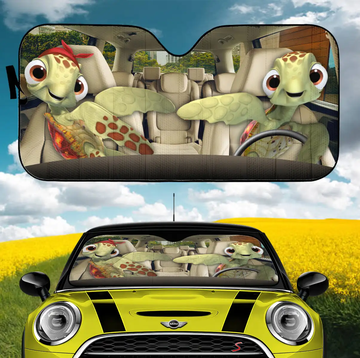 Funny Turles Finding Nemo Car Auto Sunshades
Funny Turles Finding Nemo Car Auto Sunshades